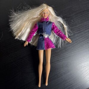 1991 Sparkly Barbie In Western Outfit